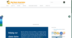 Desktop Screenshot of bigdrumassociates.com