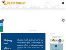Tablet Screenshot of bigdrumassociates.com